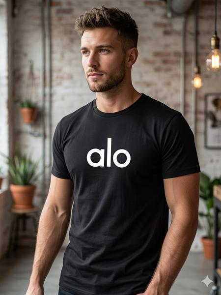 Футболка Moranny (S-2XL) MR985 black (лето)