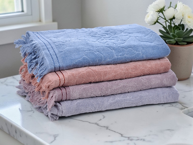 Полотенце Obuv OK2 (70*140) 8072 (98963) mix (деми)