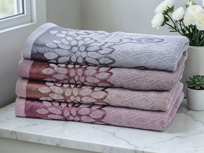 Полотенце Obuv OK2 (70*140) 8076 (98962) mix (деми)