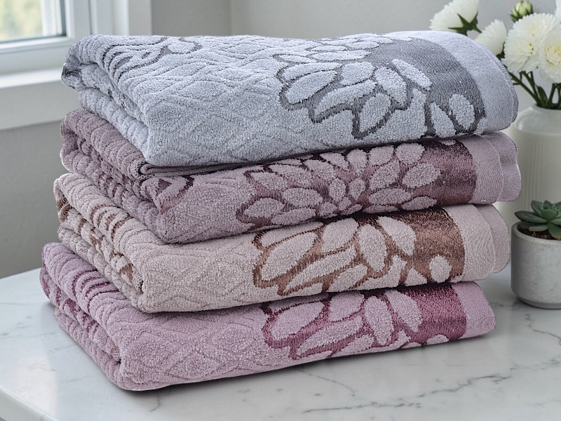 Полотенце Obuv OK2 (50*100) 8077 (98961) mix (деми)