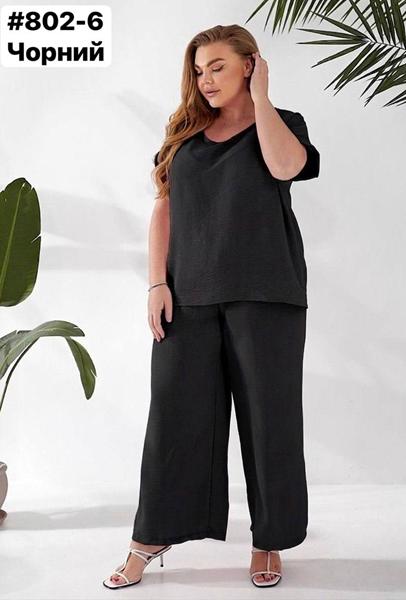 Костюм BAT (50-60) 802-6 black (лето)