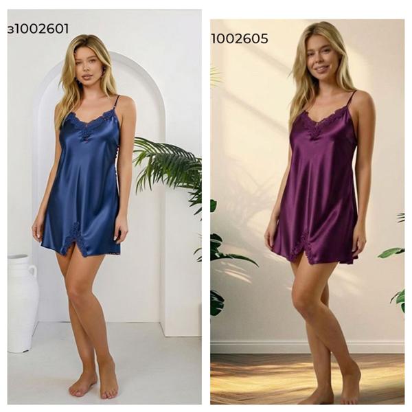 Ночнушка Vehuiah (M-L) 1002601 blue (лето)