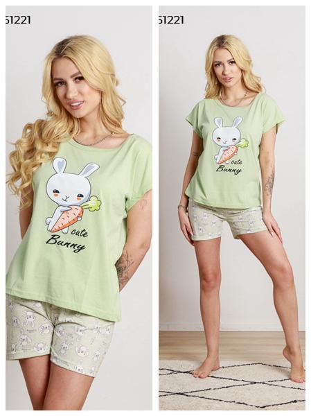 Пижама Vehuiah (S-XL) 851221 mint (лето)