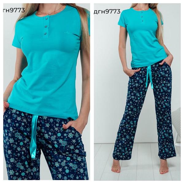 Костюм Vehuiah (S-XL) 9773 l.blue (лето)