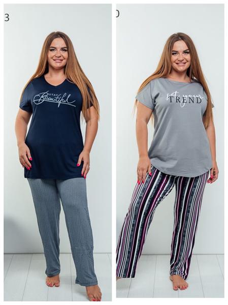 Костюм Vehuiah (2XL-4XL) VH106 grey (лето)