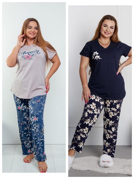 Костюм Vehuiah (2XL-4XL) VH107 grey (лето)