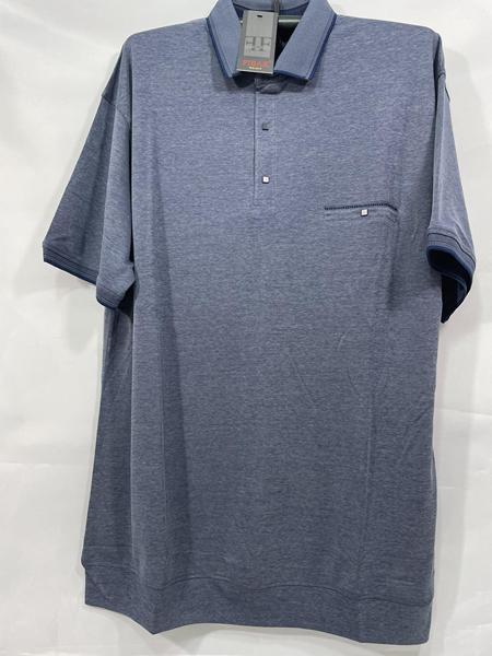 Футболка Sabihina (5XL-8XL) SB1802 blue (лето)