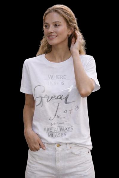 Футболка LeVisha (46-50) 25033 white (лето)