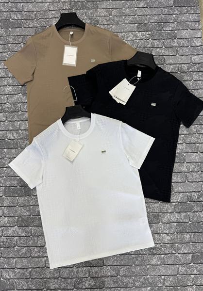 Футболка F.T.H (L-4XL) F1109 black (лето)