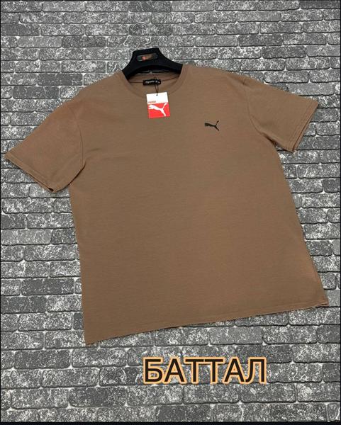 Футболка F.T.H (3XL-4XL) F1140 camel (лето)