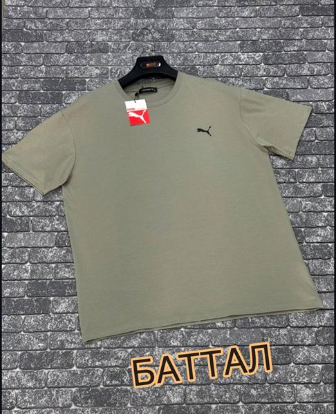 Футболка F.T.H (3XL-4XL) F1141 olive (лето)