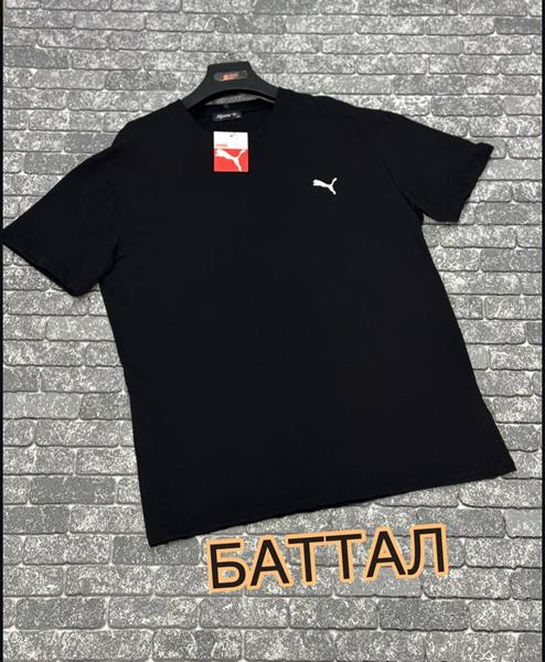 Футболка F.T.H (3XL-4XL) F1142 black (лето)