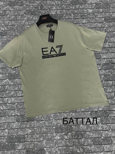 Футболка F.T.H (3XL-4XL) F1144 olive (лето)
