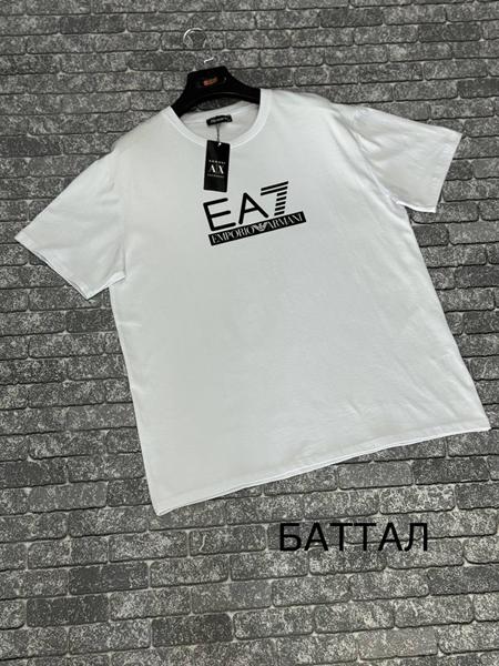 Футболка F.T.H (3XL-4XL) F1148 white (лето)