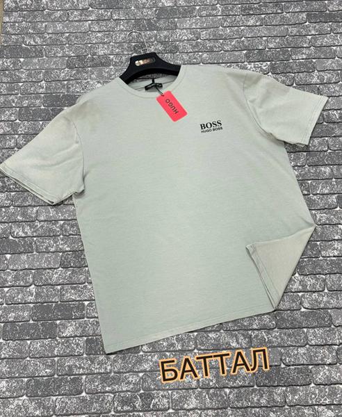 Футболка F.T.H (3XL-4XL) F1150 l.grey (лето)
