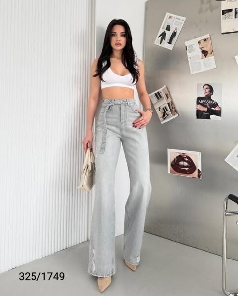 Джинсы Jeans Style (34-42) 325-1749 l.grey (деми)