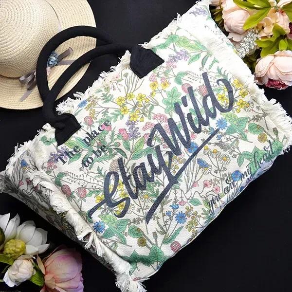 Сумка Luna-bag (41*31*16) 23-1 white-green (деми)