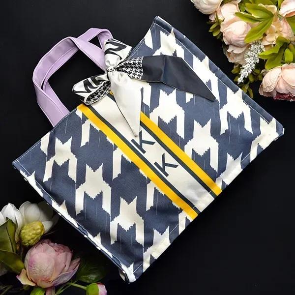 Сумка Luna-bag (41*31*16) 23-3 d.grey-yellow (деми)