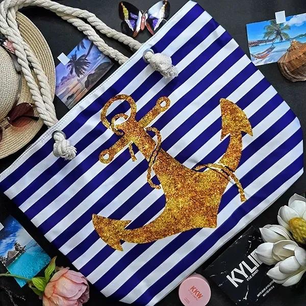 Сумка Luna-bag (54*40*15) 8975 blue (лето)