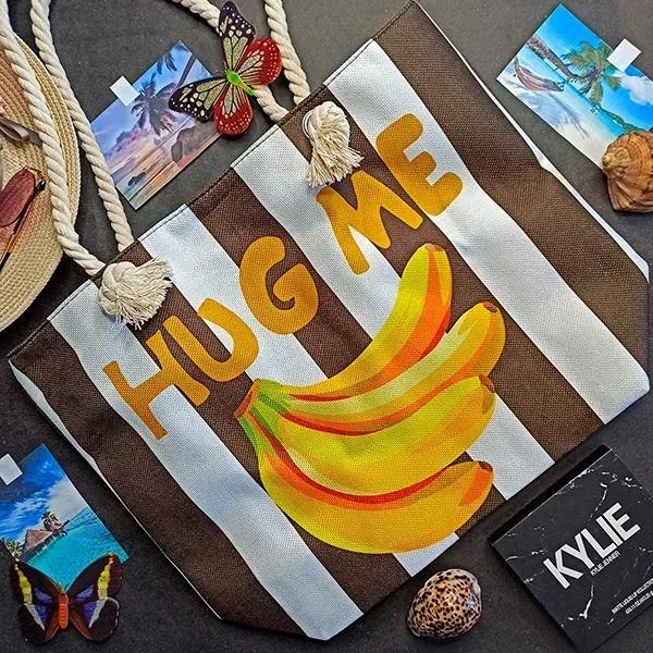 Сумка Luna-bag (49*37*15) 8993K brown (лето)