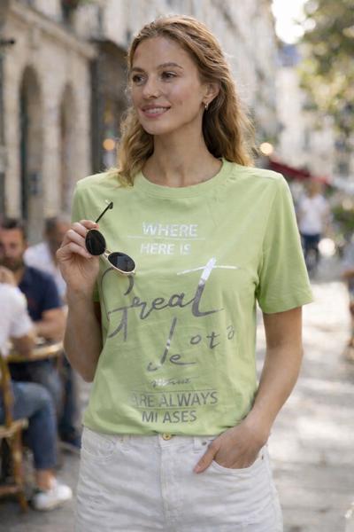 Футболка Elena&Vika (46-50) 25033 mint (лето)