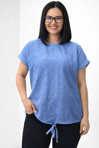 Футболка Elena&Vika (48-56) 25044 l.blue (лето)