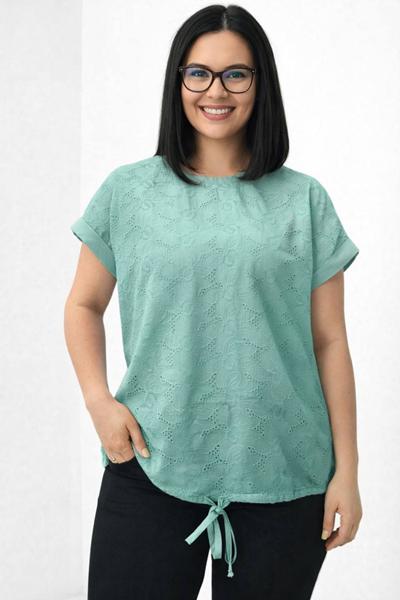 Футболка Elena&Vika (48-56) 25044 mint (лето)