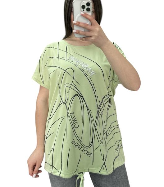 Футболка Elena&Vika (52-56) 25315 mint (лето)