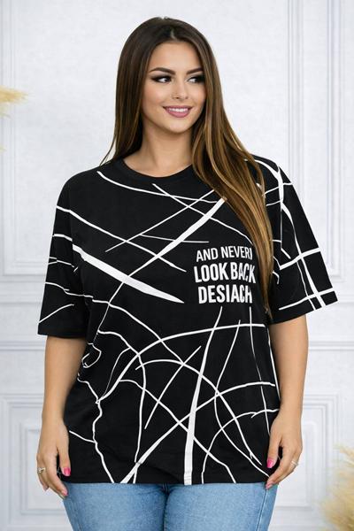 Футболка Elena&Vika (54-58) 26009 black (лето)