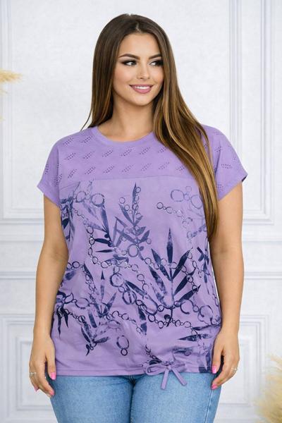 Футболка Elena&Vika (54-58) 26012 lilac (лето)