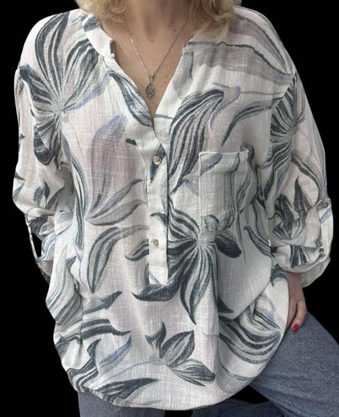 Рубашка Elena&Vika (50-56) 26024 white (деми)