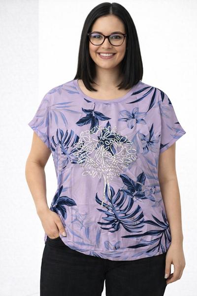 Футболка Elena&Vika (50-56) 26025 lilac (лето)