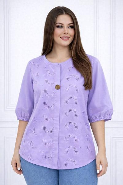 Рубашка Elena&Vika (52-54) 26030 lilac (лето)