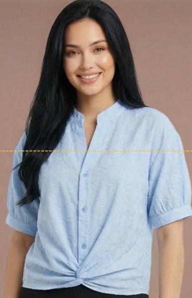 Рубашка Elena&Vika (50-52) 26119 l.blue (лето)