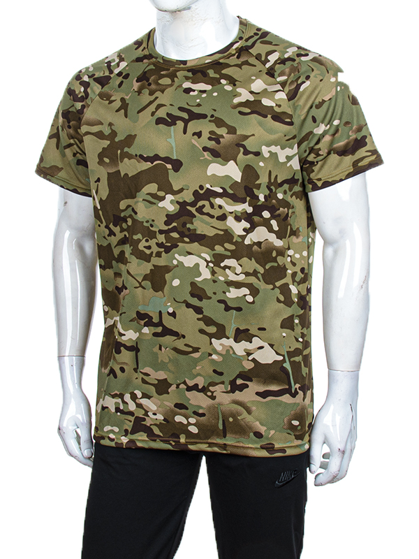 Футболка Banko (S-3XL) N1011 khaki (лето)