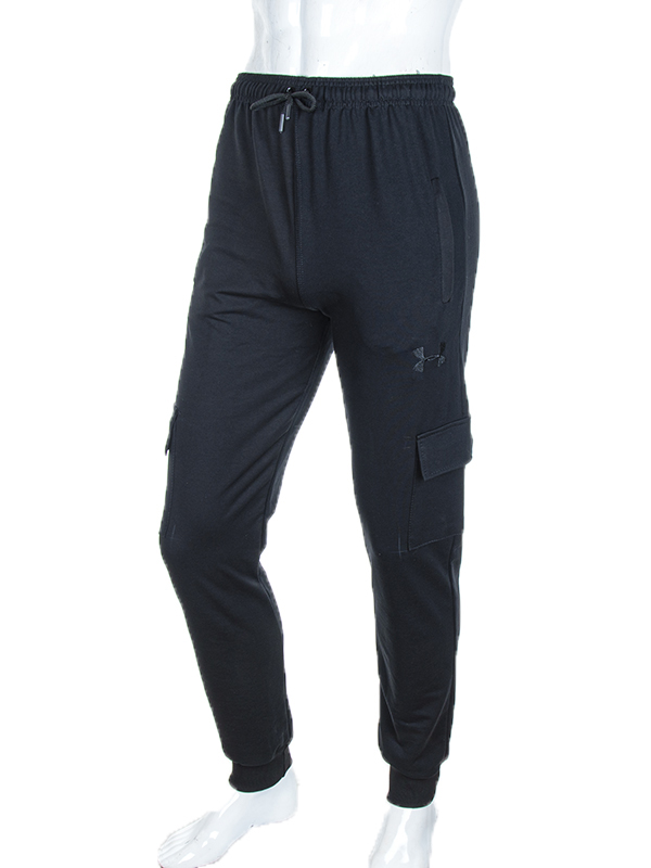 Штаны спорт Banko (46-54) N107 black (деми)