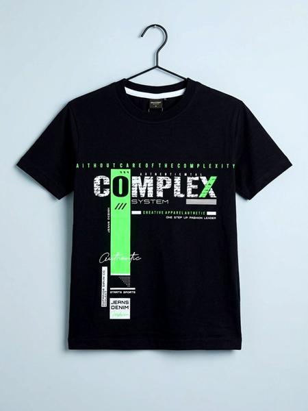 Футболка Dino (5-8) DN344 black (лето)