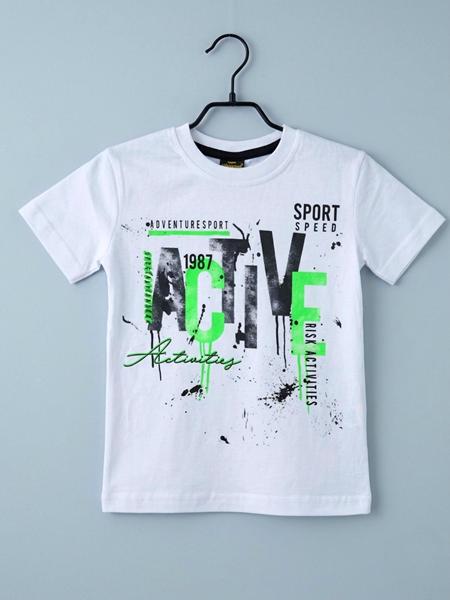 Футболка Dino (5-8) DN346 white (лето)