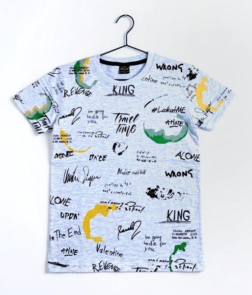 Футболка Dino (5-8) DN349 l.grey (лето)