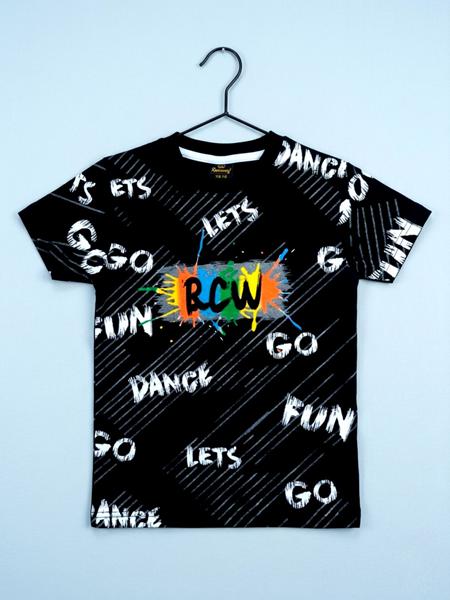 Футболка Dino (5-8) DN355 black (лето)