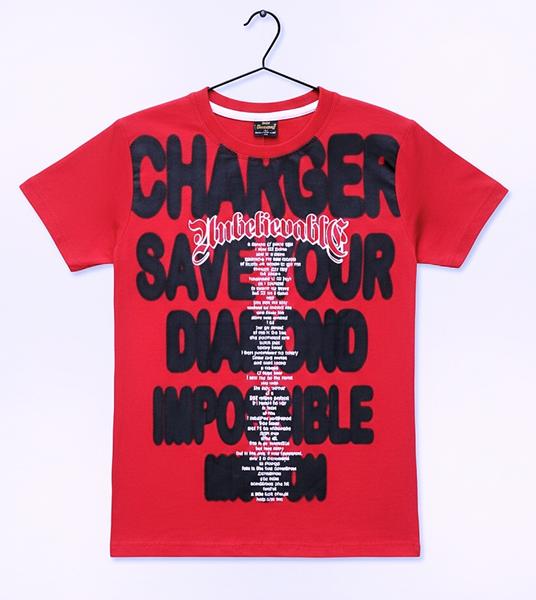 Футболка Dino (9-12) DN372 red (лето)