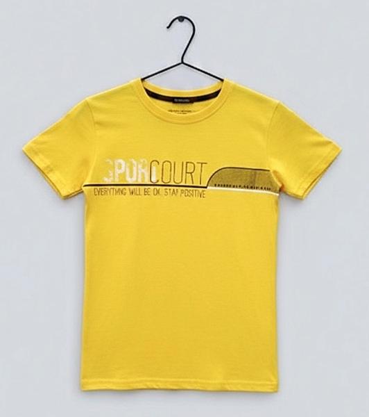 Футболка Dino (9-12) DN377 yellow (лето)