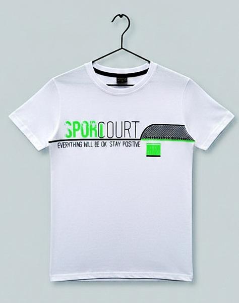 Футболка Dino (9-12) DN378 white (лето)