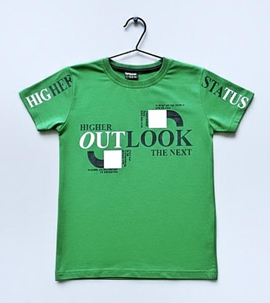 Футболка Dino (9-12) DN381 green (лето)