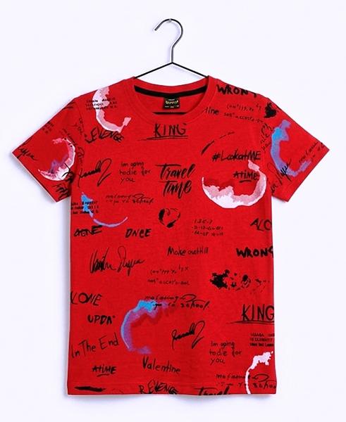 Футболка Dino (9-12) DN383 red (лето)