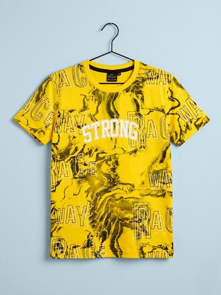 Футболка Dino (9-12) DN395 yellow (лето)