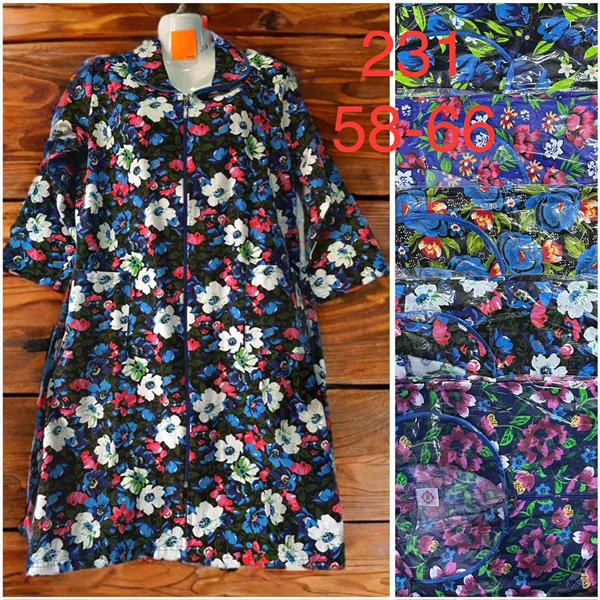 Халат HomeWear (58-66) 231 mix (деми)