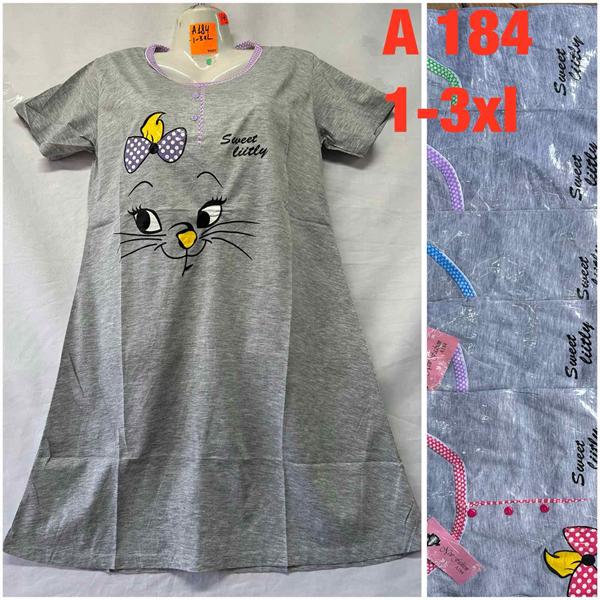 Ночнушка HomeWear (44-48) A184 mix (лето)