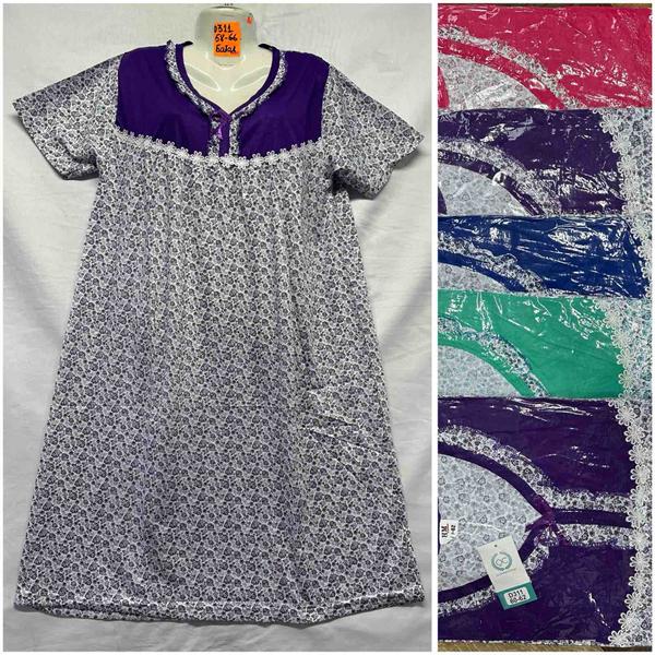 Ночнушка HomeWear (56-66) D311 mix (лето)