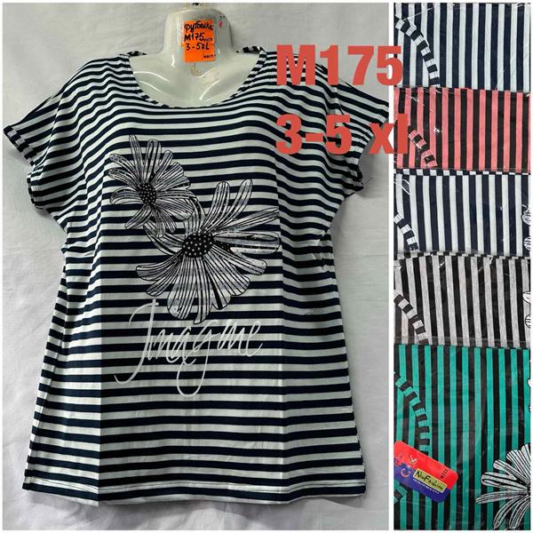 Футболка HomeWear (3XL-5XL) M175 mix (лето)